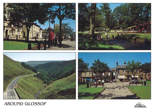 Around Glossop postcards